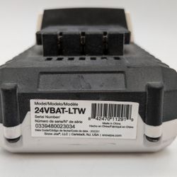 SunJoe 24Vbat-lte 1.3 Ah (31.2 Wh) Eco sharp Lithium-Ion Batery