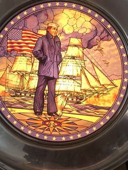 Vintage Sailor Lamp