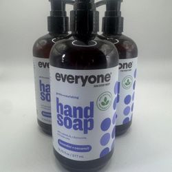 Everyone Liquid Hand Soap, 12.75 Ounce (Pack of 3), Lavender and Coconut,
