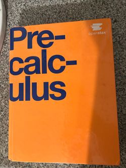 Precalculus Hardcover Textbook OpenStax