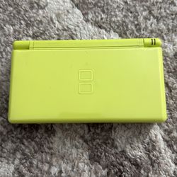 Nintendo ds lite green console *no sound