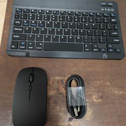 Wireless Bluetooth Mouse And Keyboard Combo
