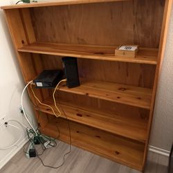 Wood Book Case