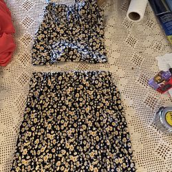 Juniors skirt set