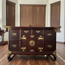 Korean Tansu Style Chest of Drawers