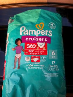Pampers size 6
