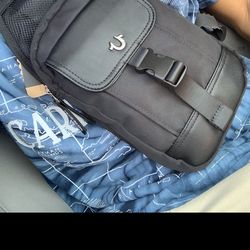 True Religion black Fanny Pack