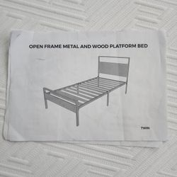 Twin Bed Frame And Mattress 
