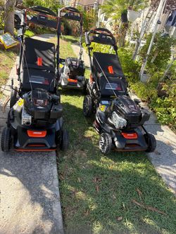 Echo 21 in. 190 cc Briggs and Stratton Gas 3-in-1 Dual Blade RWD Self-Propelled Lawn Mower with Single Lever Deck Adjustment$360 each