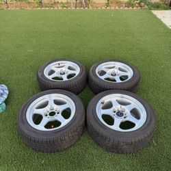 15x7 +35 4x100 Wheels 