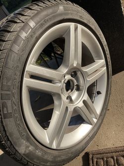 Pirelli Tire with Audi Rim