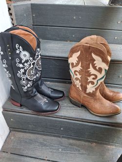Botas noseusaron  size 8 y 8.5 $30 cada par