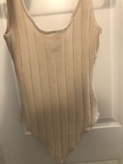 Women’s Beige Bodysuit Brand New Sizes Small & Medium Available