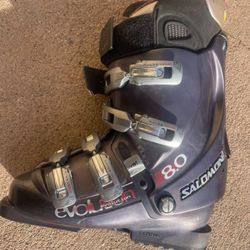 Salomon Evolution Performa  Ski Boots 25-25.5 size