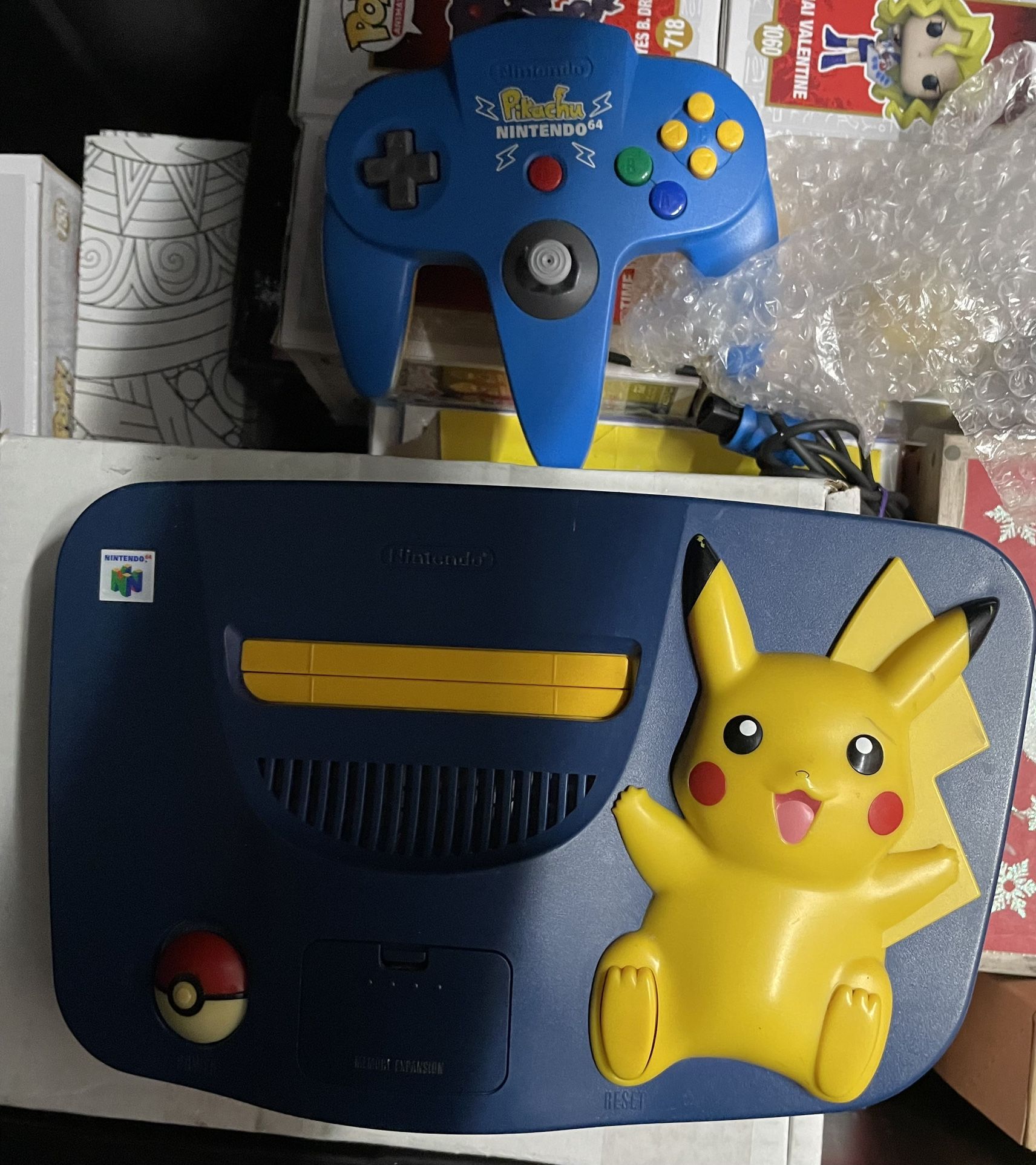 Hey You Pikachu! N64 Nintendo 64 W/ Controller