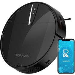 Robot Vacuum Cleaner with 3000Pa Cyclone Suction, APP/Voice/Remote Control, Automatic Self-Charging Robotic Vacuum, Scheduled Cleaning, Ideal for Pet 
