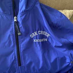 Oak creek high School Knights Windbreaker Jacket