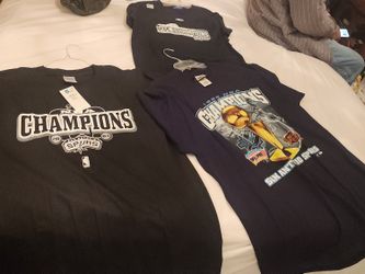 Spurs Vintage Tee Shirts Championship New 
