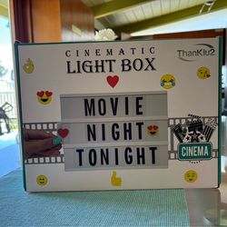 Party decor - light box sign