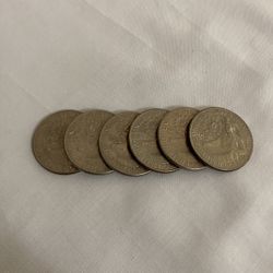 Lot of 6 Bicentennial Quarters