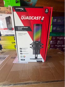 HyperX Quadcast 2 S RGB USB Condenser Gaming Microphone