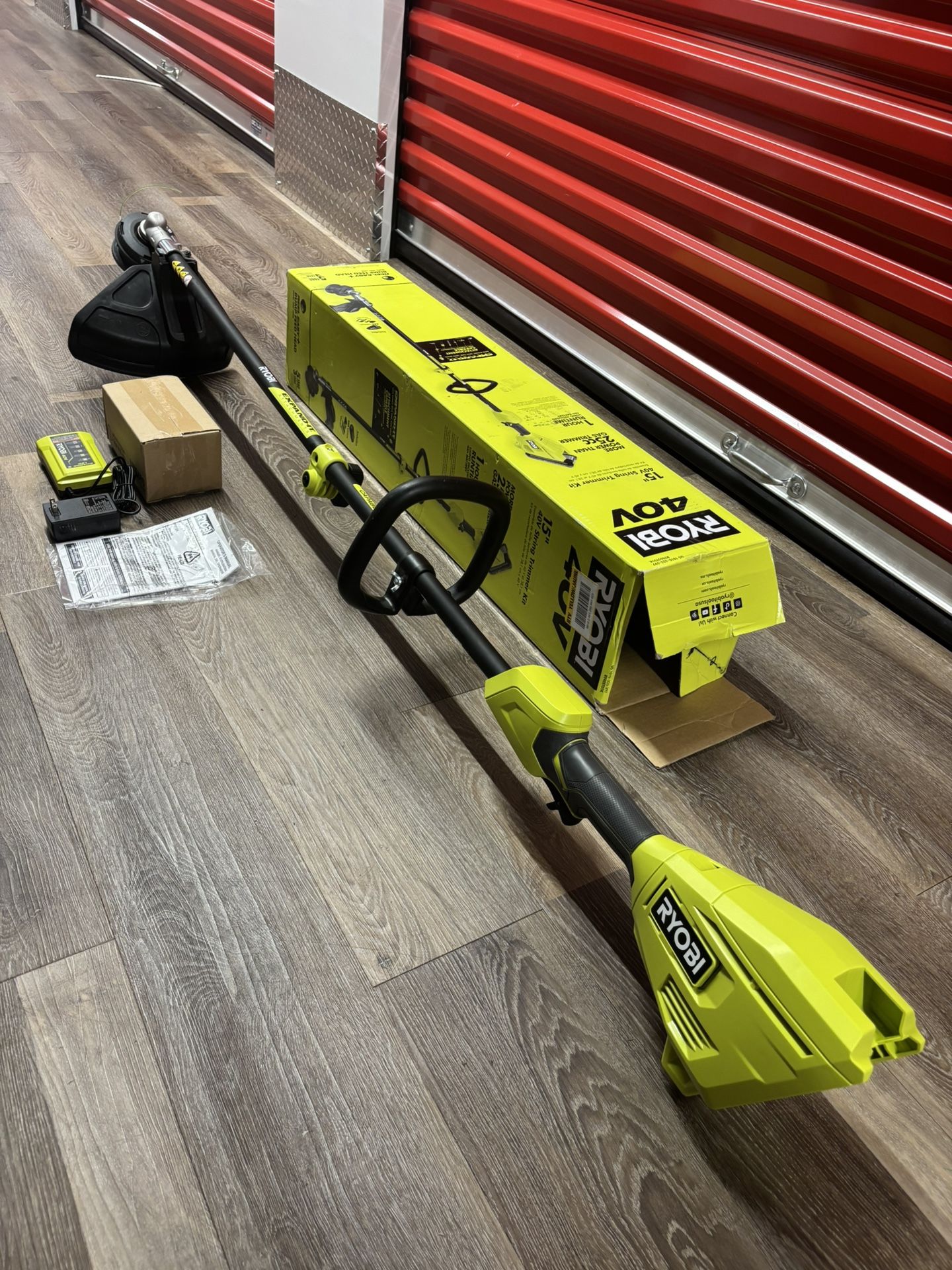 Ryobi 40V 15in String Trimmer Kit With Battery & Charger!! Brand New!