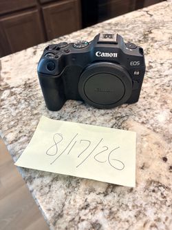 Canon EOS R8 Mirrorless Camera – 24.2MP Full-Frame RF Camera with 4K 60p Video, Dual Pixel AF II
