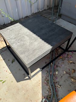 Stone coffee table