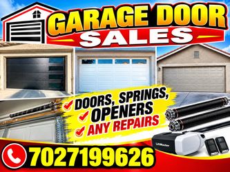 New garage door $123