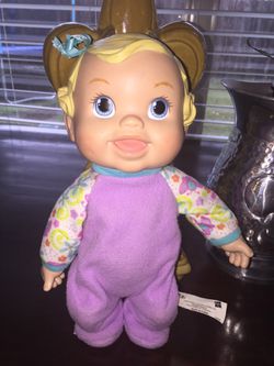 LIKE NEW~INTERACTIVE TALKING "BABY ALIVE" GIRL DOLL