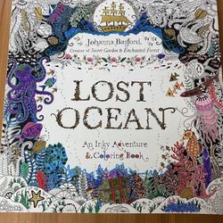Lost Ocean Coloring Book