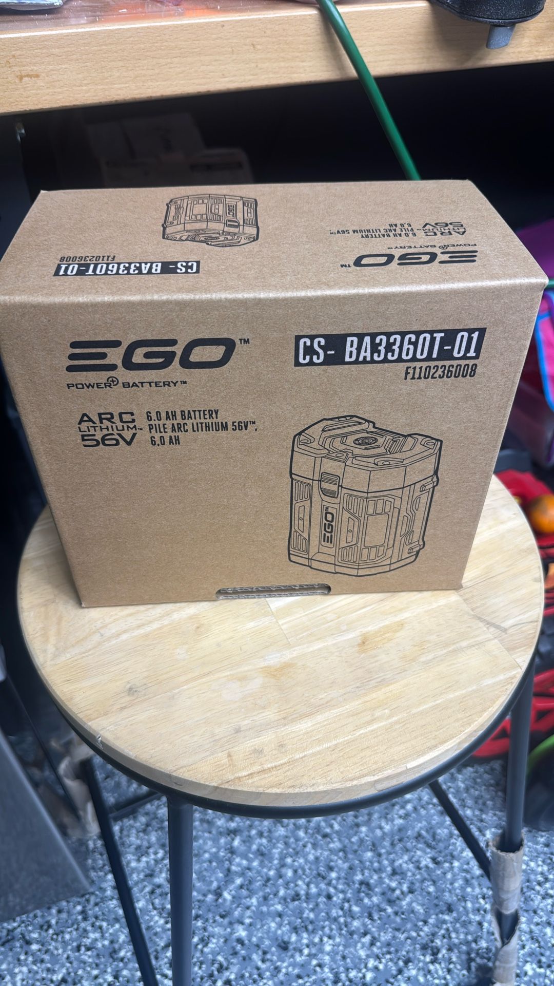 Ego battery 56V 6.0Ah New