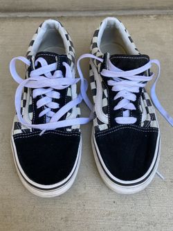 Vans Checkered Old Skool Black & White Shoe