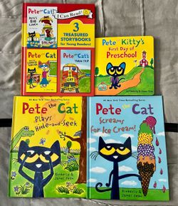 Set of 4 Pete the Cat Books (3 Hardcovers & 1 Board Book) - EXCELLENT CONDITION