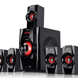Home Theater System Bluetooth New