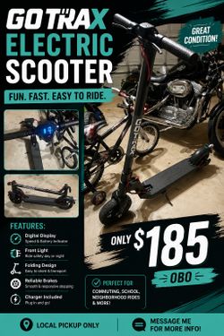 Go Trax electric scooter