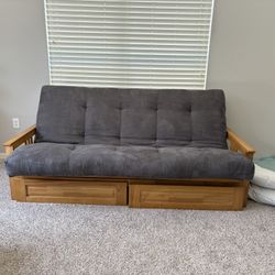 Solid Wood Futon