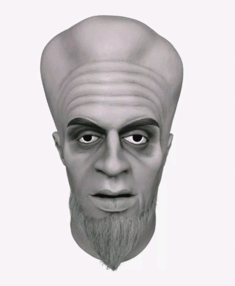 The Twilight Zone Kanamit mask Costume To Serve Man halloween TV Alien Area 51