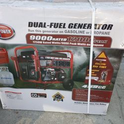 Dual Fuel Generator 12000watt