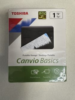 Toshiba 1TB USB 3.0 PC Mac Xbox PS5 Drive New