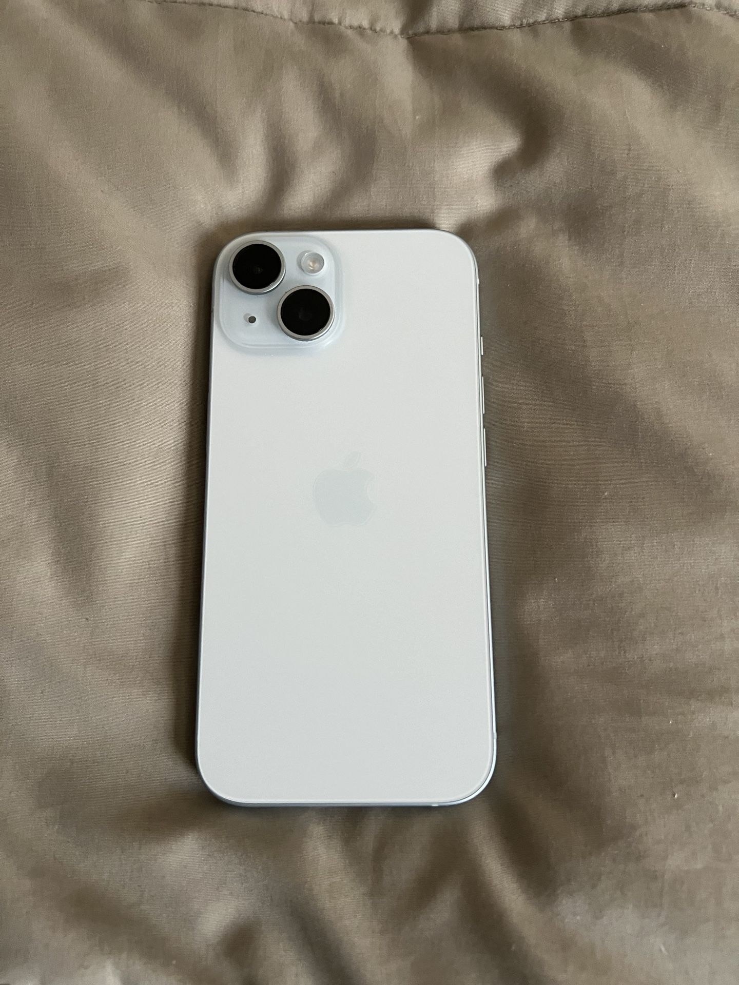 iPhone 15 Perfect Condition, Pastel Blue