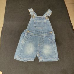 Baby girl short overall