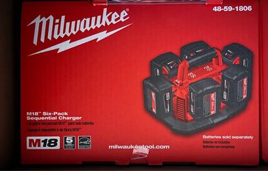 Milwaukee M18 Six-Pack Sequential Charger