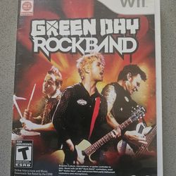 Green Day Rock Band Wii