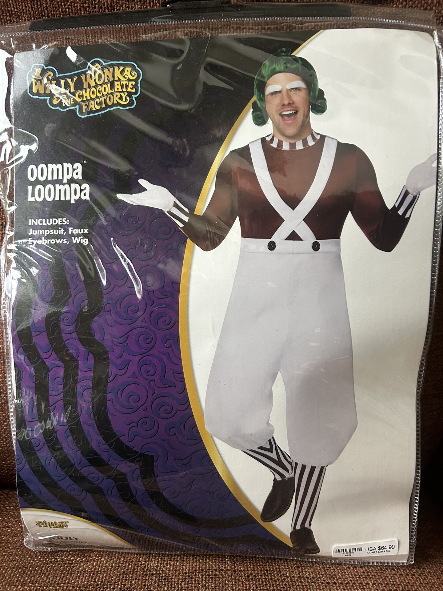 Oompa Loompa Halloween Costume