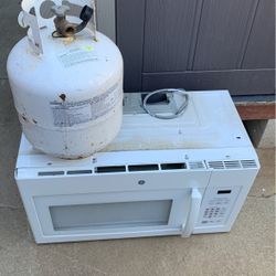 Propane Tank With Microwave 