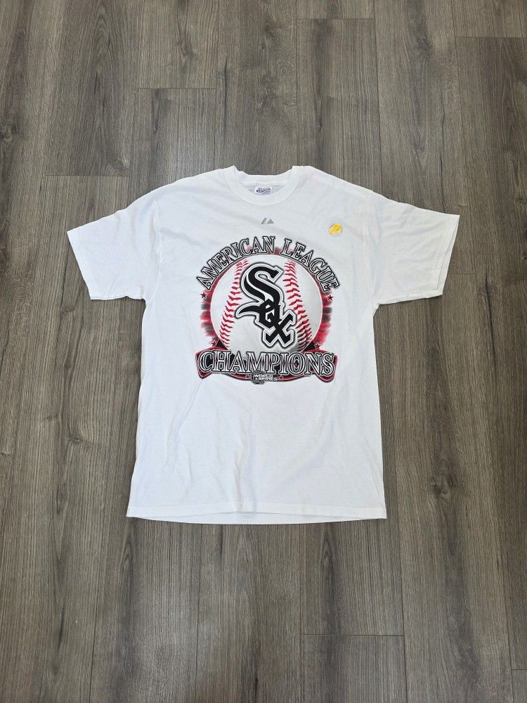 Vintage Chicago White Sox AL Champions T Shirt Mens Size Large