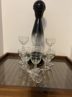 Vintage EAPG Shot/Apertif/Cordial Glasses - Set Of 8