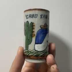 Cabo San Lucas Mexico Ceramic Shot Glass