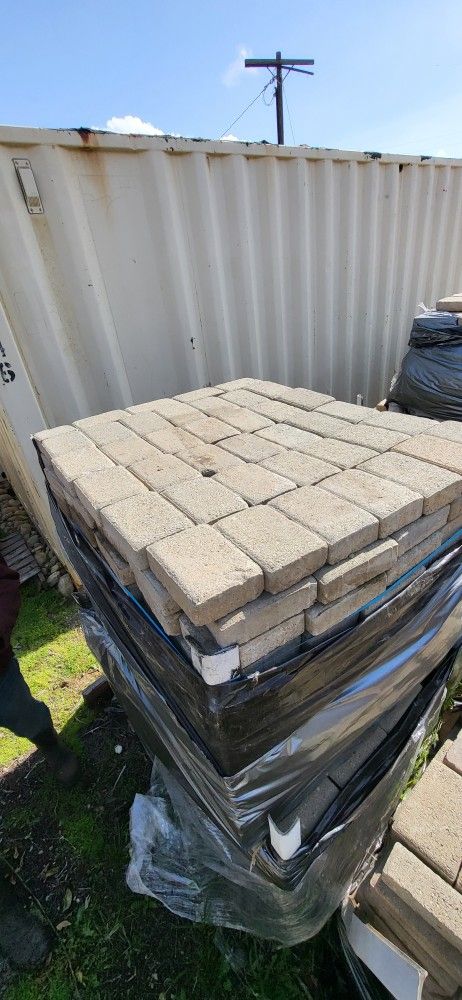 15 Pallets Brand New Pavers Half Price